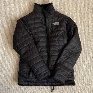 Girls North Face Reversible Winter Coat